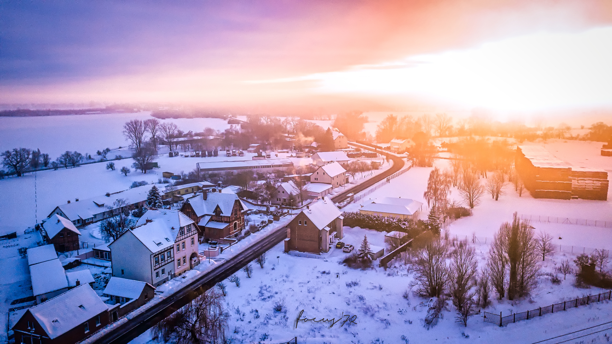 DJI Wintersonne